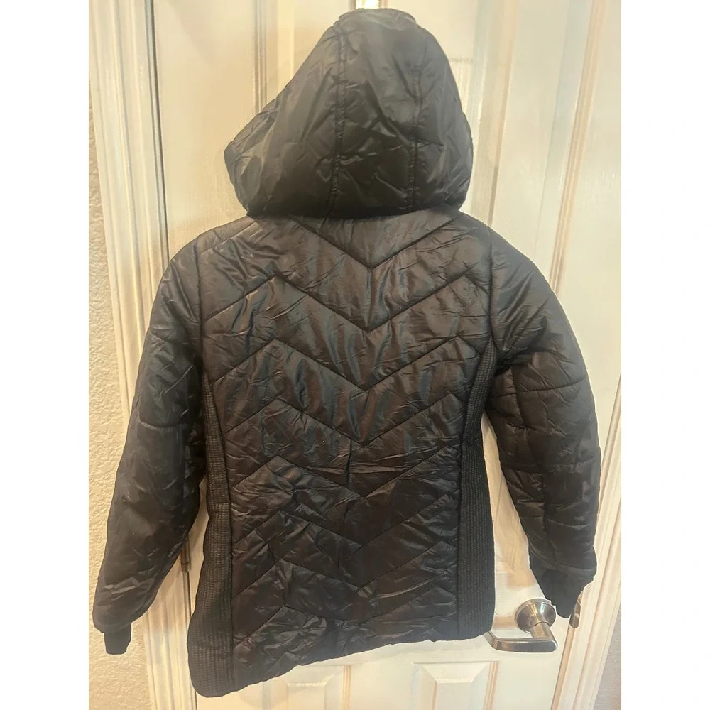 Justice quilted puffer